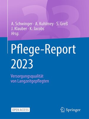 Pflege-Report 2023 - ebook